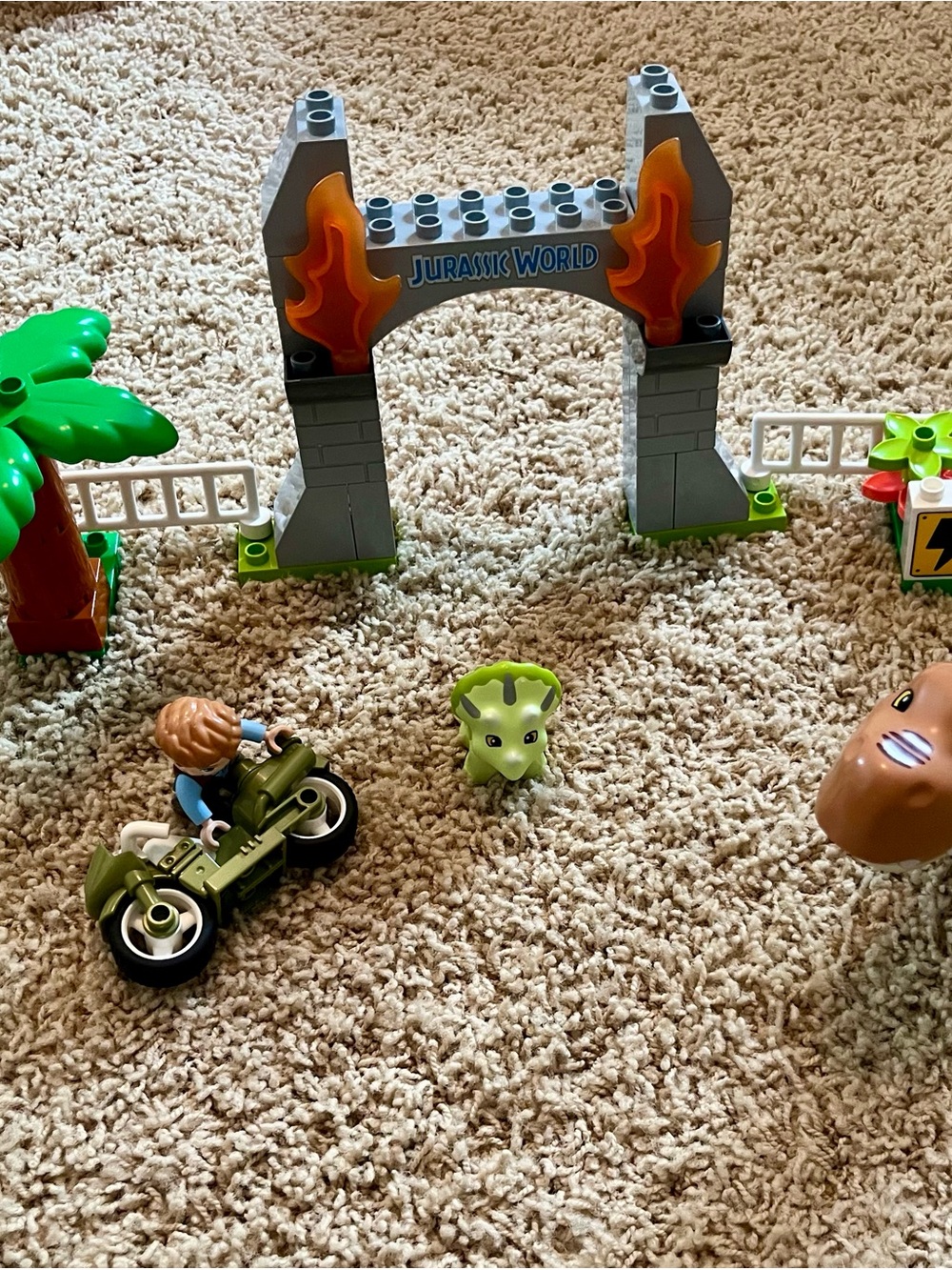 Lego Duplo Jurassic Park Set